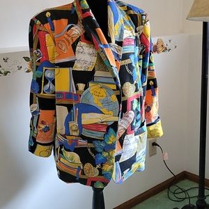 Vintage crafted statement jacket.